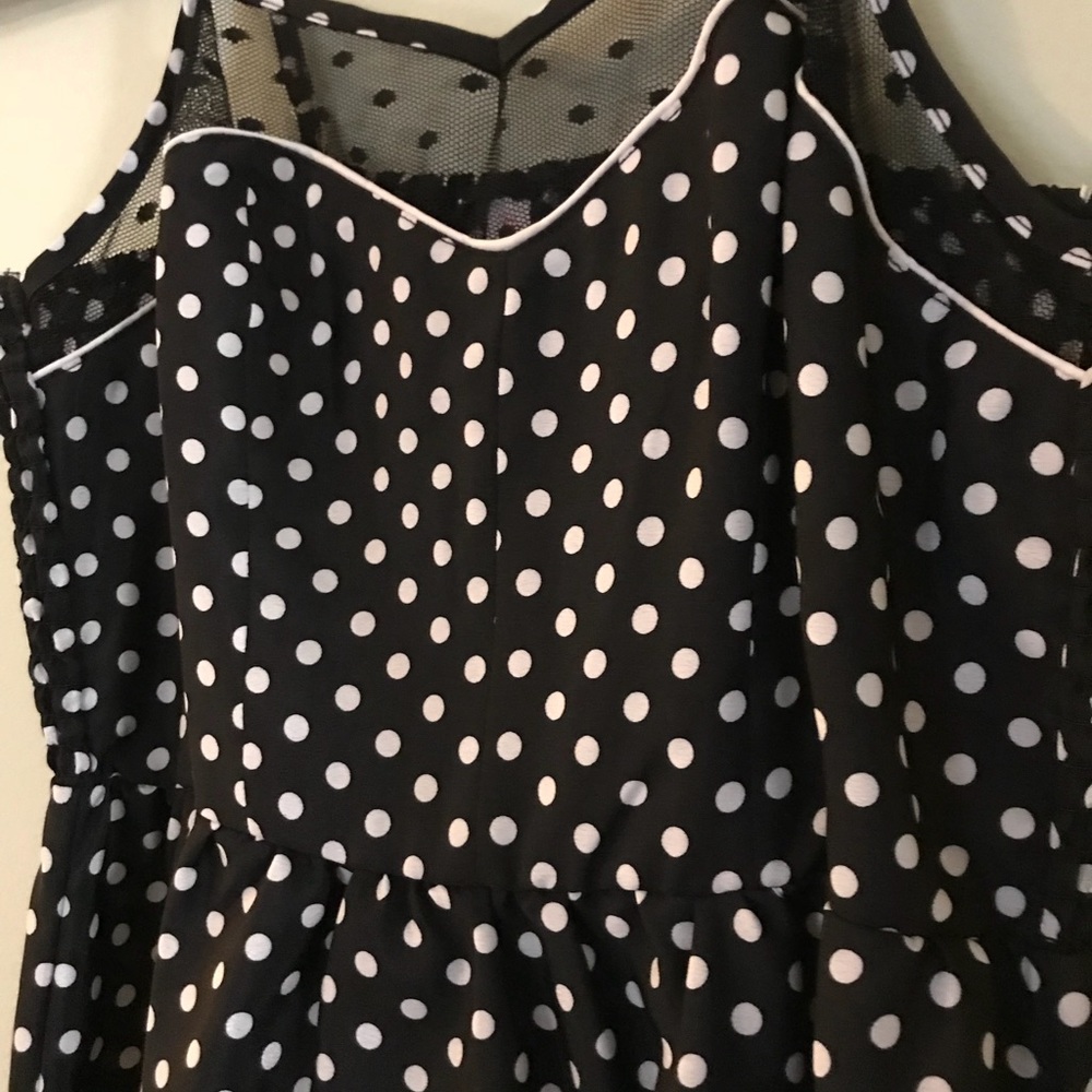 Retro Polka Dot Dress